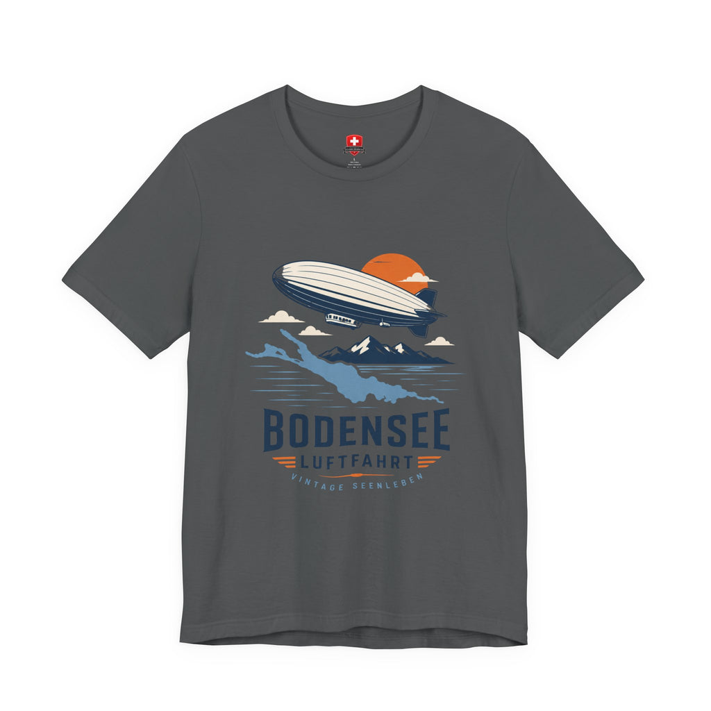 Zeppelin T-Shirt Unisex – Luftschiff Luftfahrt Bodensee