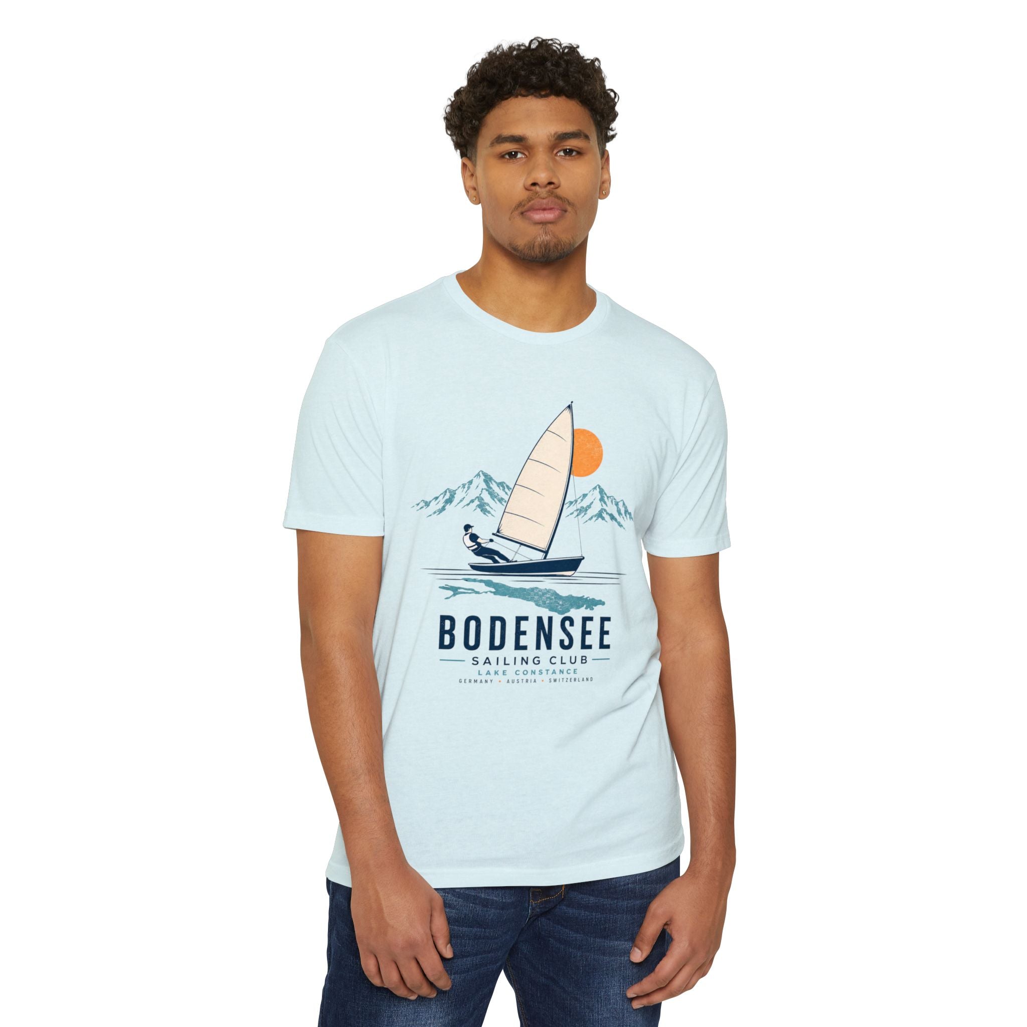 Segel T-Shirt Unisex – Segelclub Vintage Nautical am See