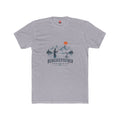 Angler T-Shirt Unisex – Bergsee-Fischer bei Sonnenuntergang Outdoor