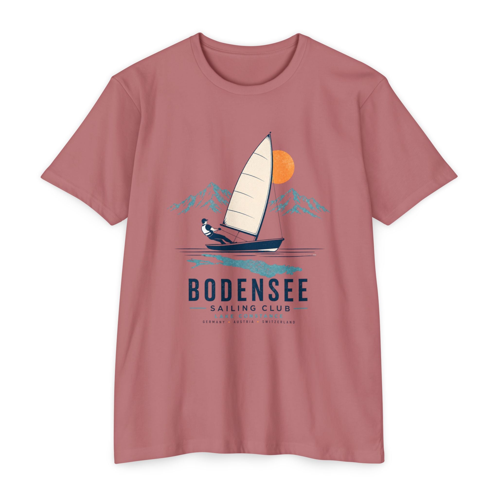 Segel T-Shirt Unisex – Segelclub Vintage Nautical am See