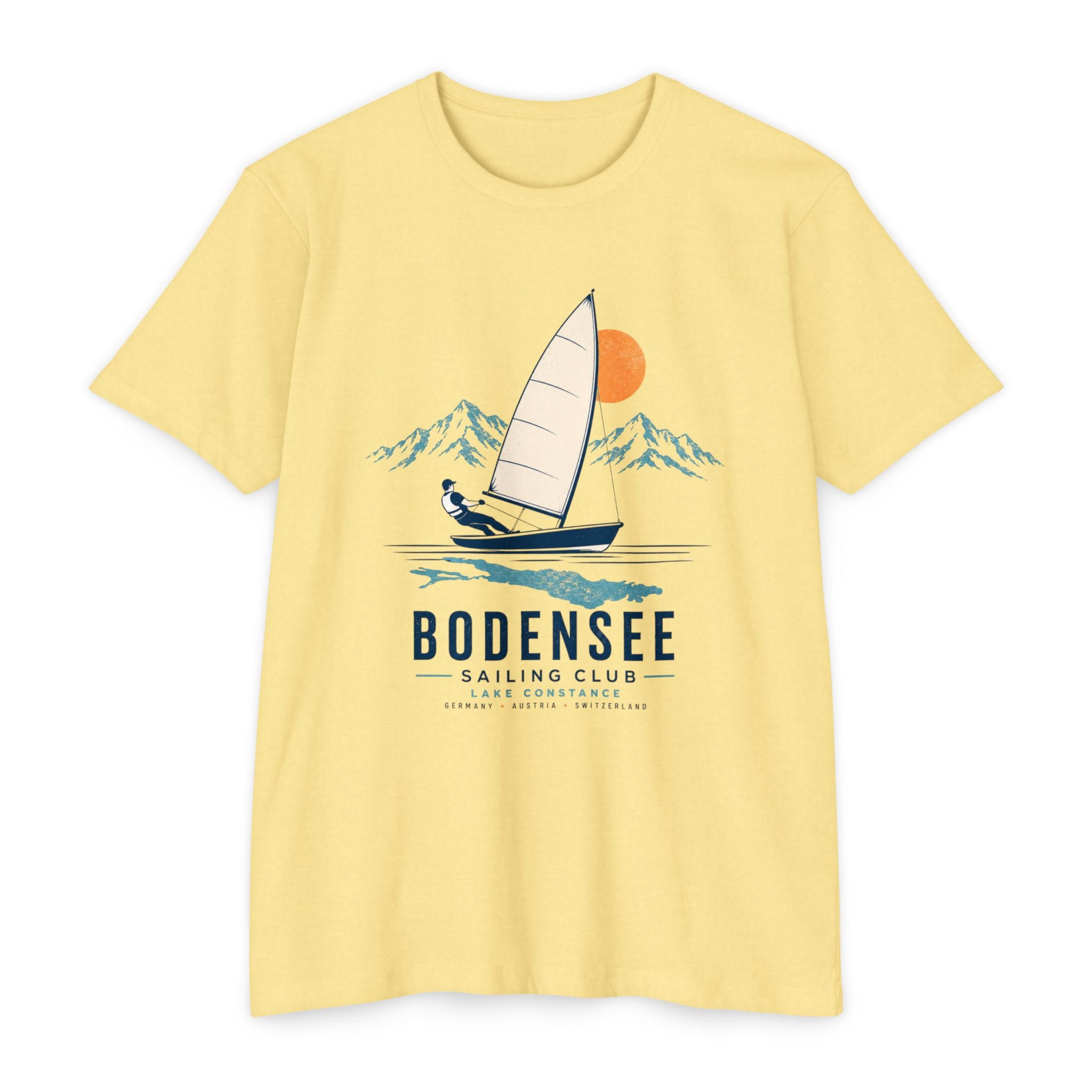 Segel T-Shirt Unisex – Segelclub Vintage Nautical am See