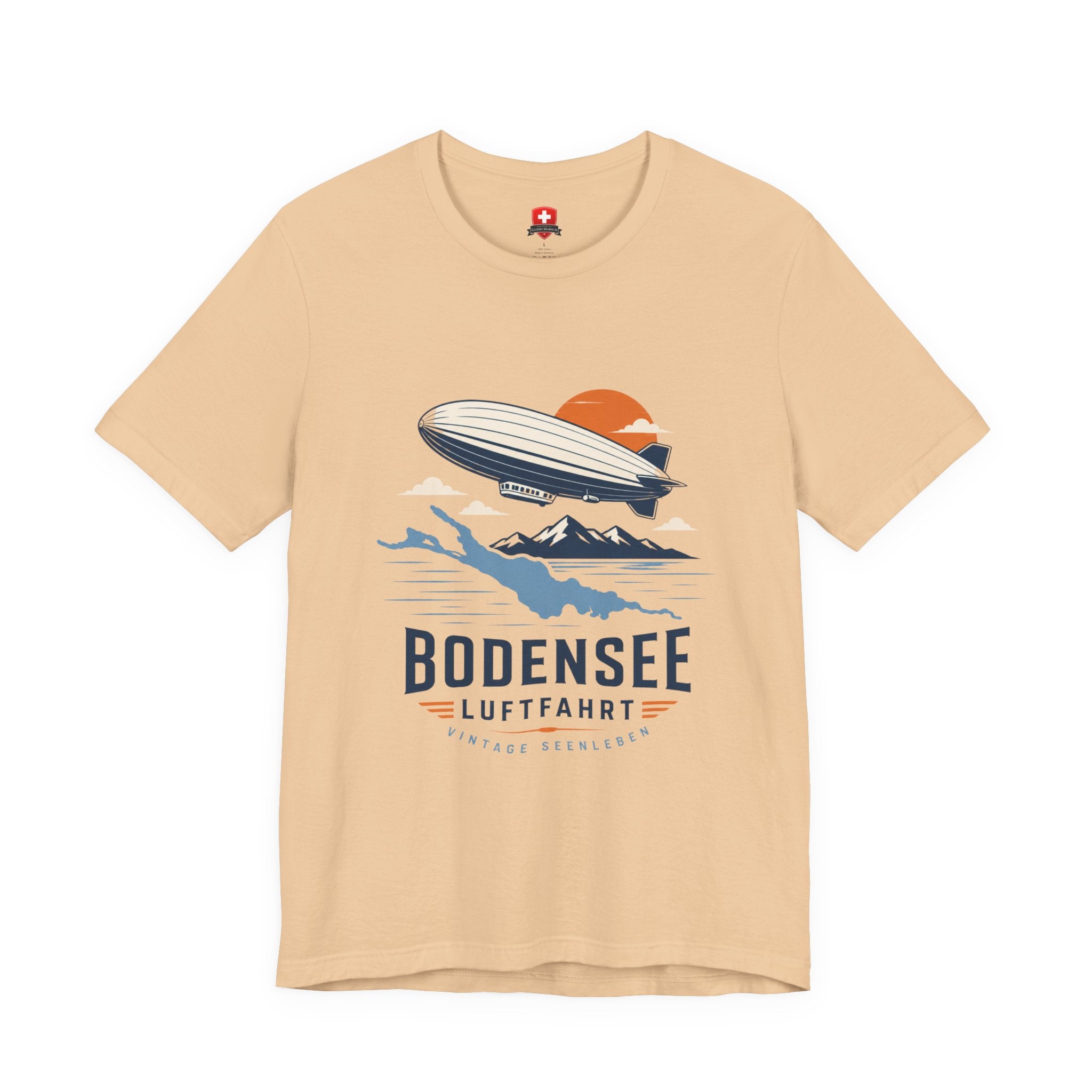 Zeppelin T-Shirt Unisex – Luftschiff Luftfahrt Bodensee