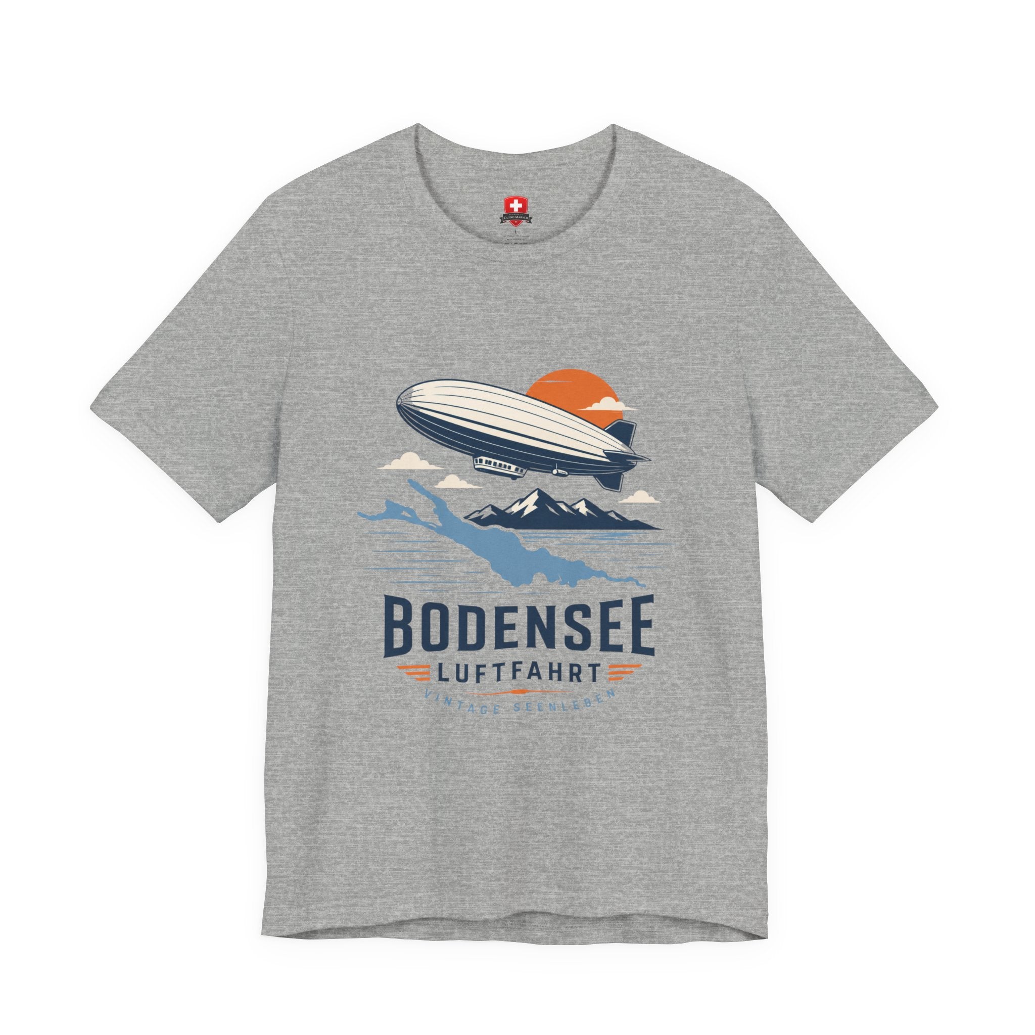 Zeppelin T-Shirt Unisex – Luftschiff Luftfahrt Bodensee