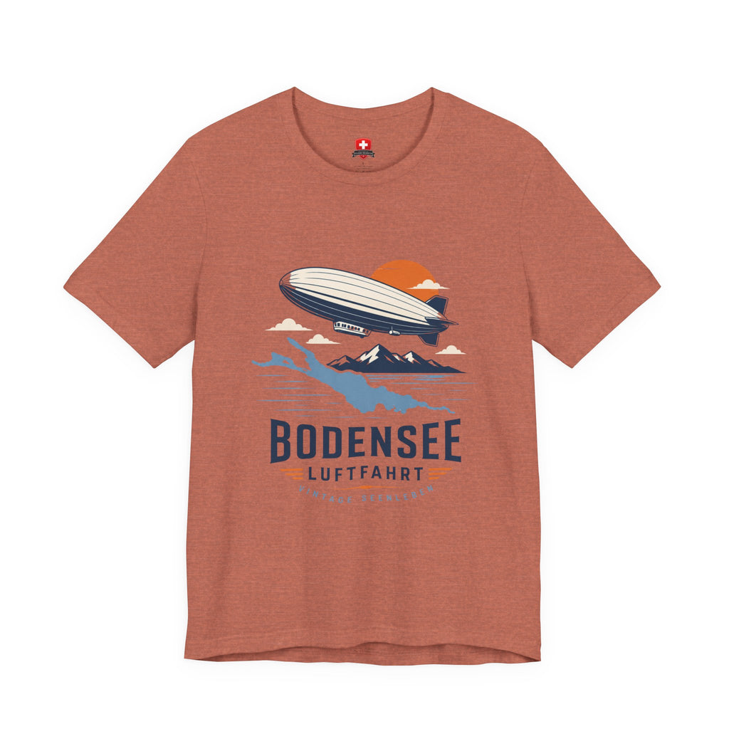 Zeppelin T-Shirt Unisex – Luftschiff Luftfahrt Bodensee