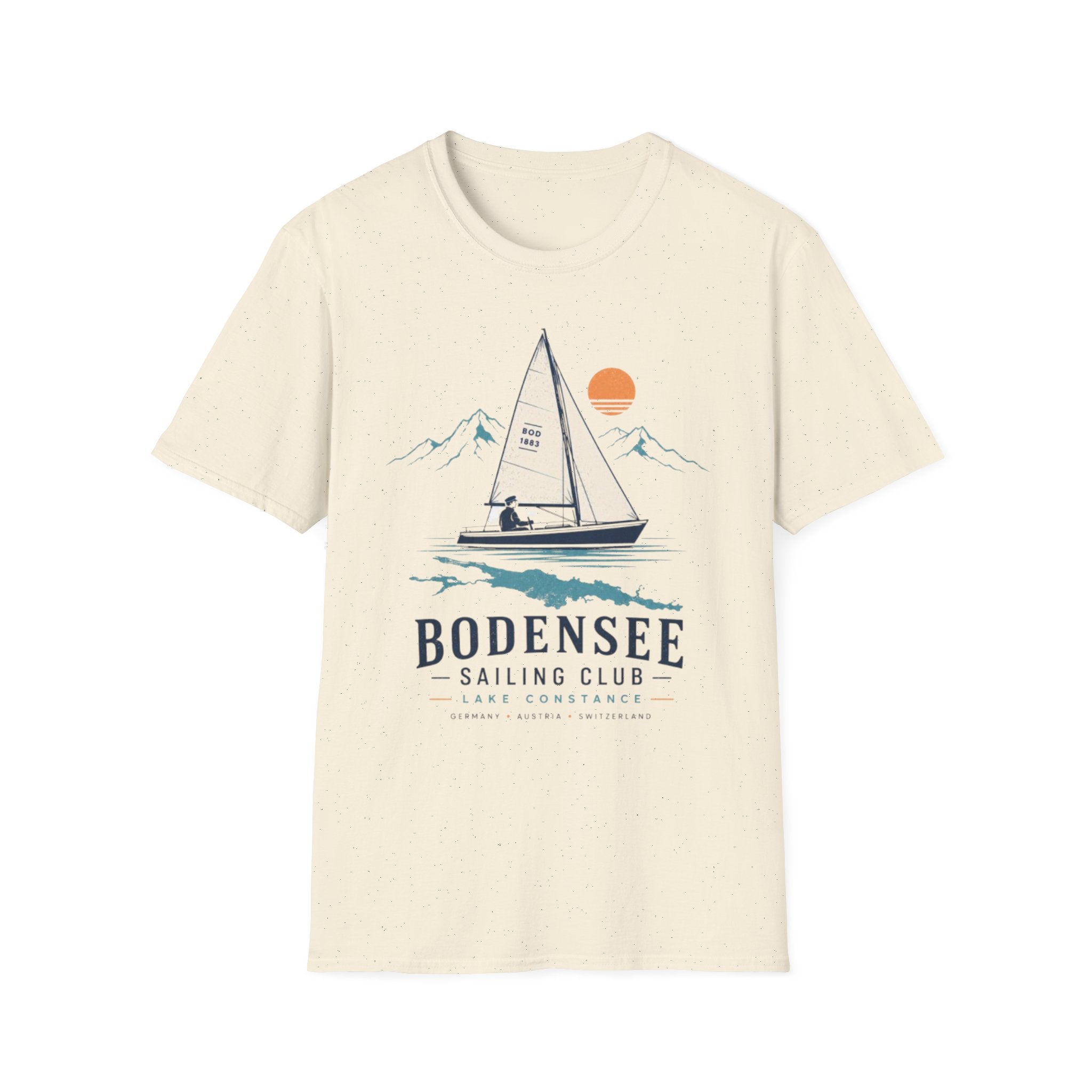 Segel T-Shirt Unisex – Segelboot Segler Wassersport Bodensee