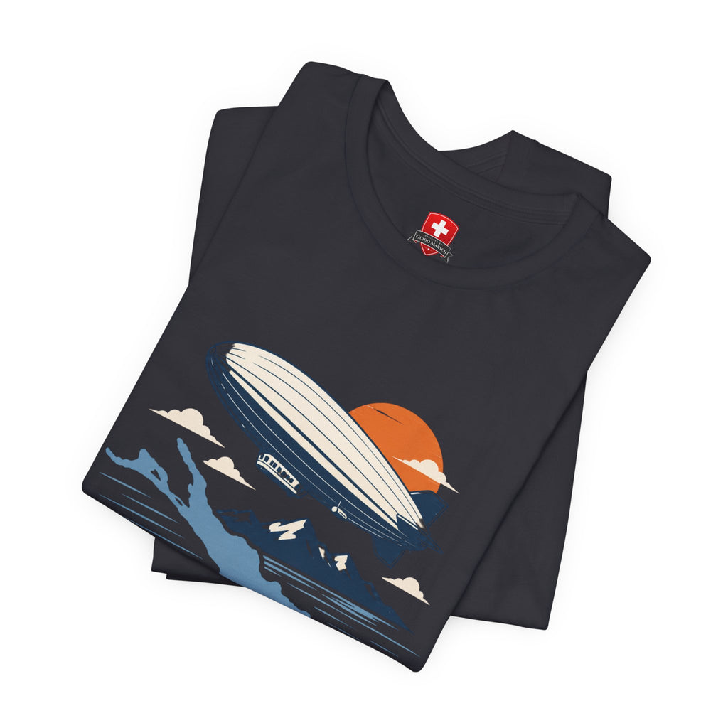 Zeppelin T-Shirt Unisex – Luftschiff Luftfahrt Bodensee