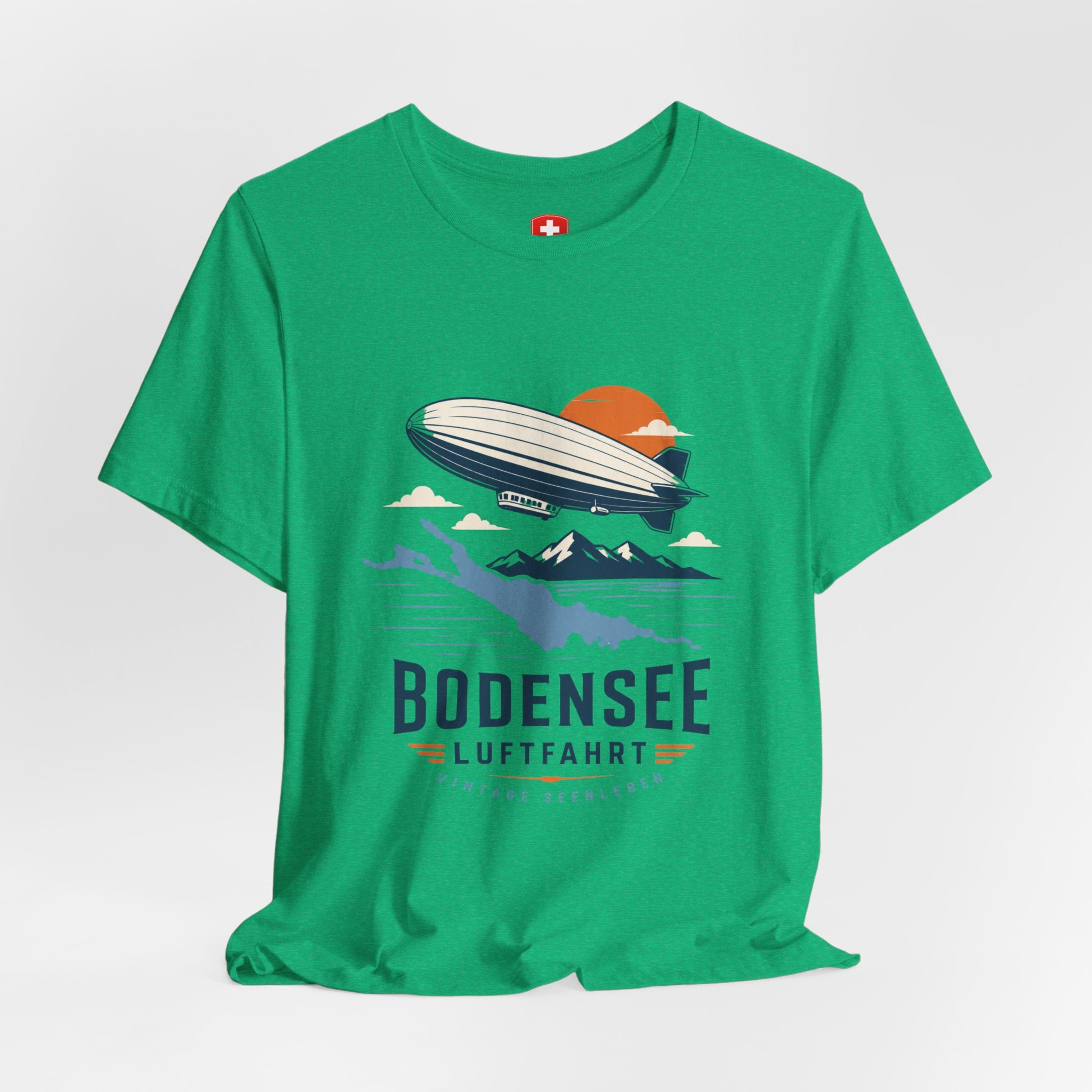 Zeppelin T-Shirt Unisex – Luftschiff Luftfahrt Bodensee