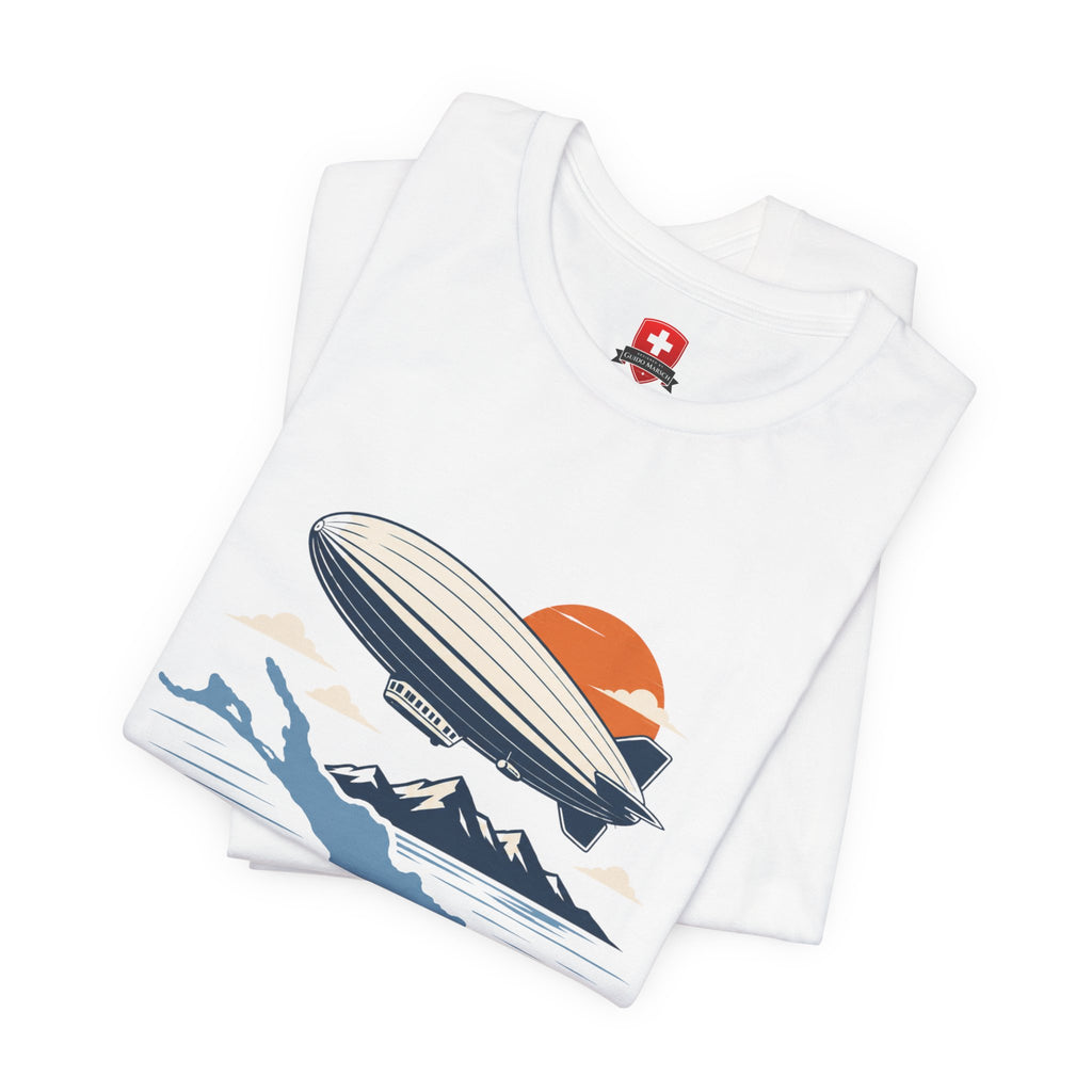 Zeppelin T-Shirt Unisex – Luftschiff Luftfahrt Bodensee