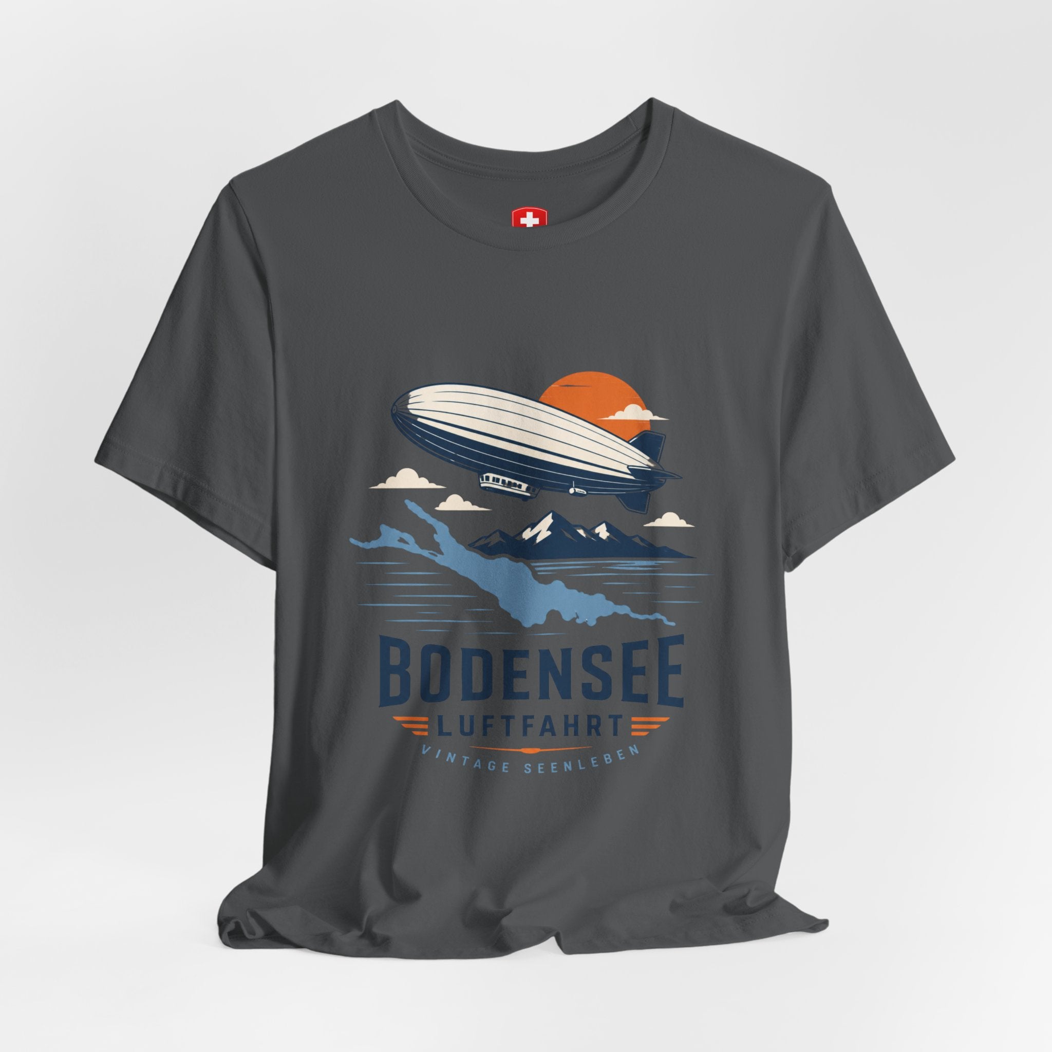 Zeppelin T-Shirt Unisex – Luftschiff Luftfahrt Bodensee