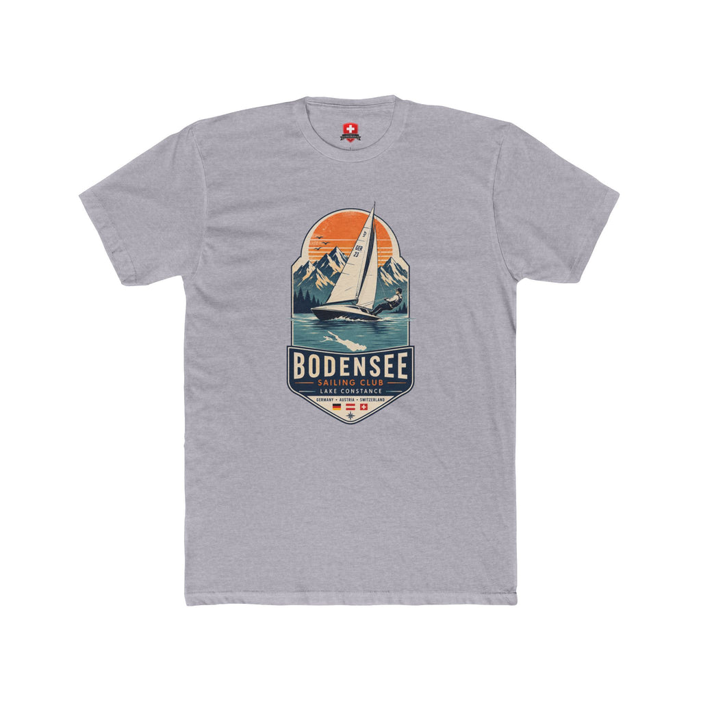 Segel T-Shirt Unisex – Segelboot Wappen Nautical Bodensee
