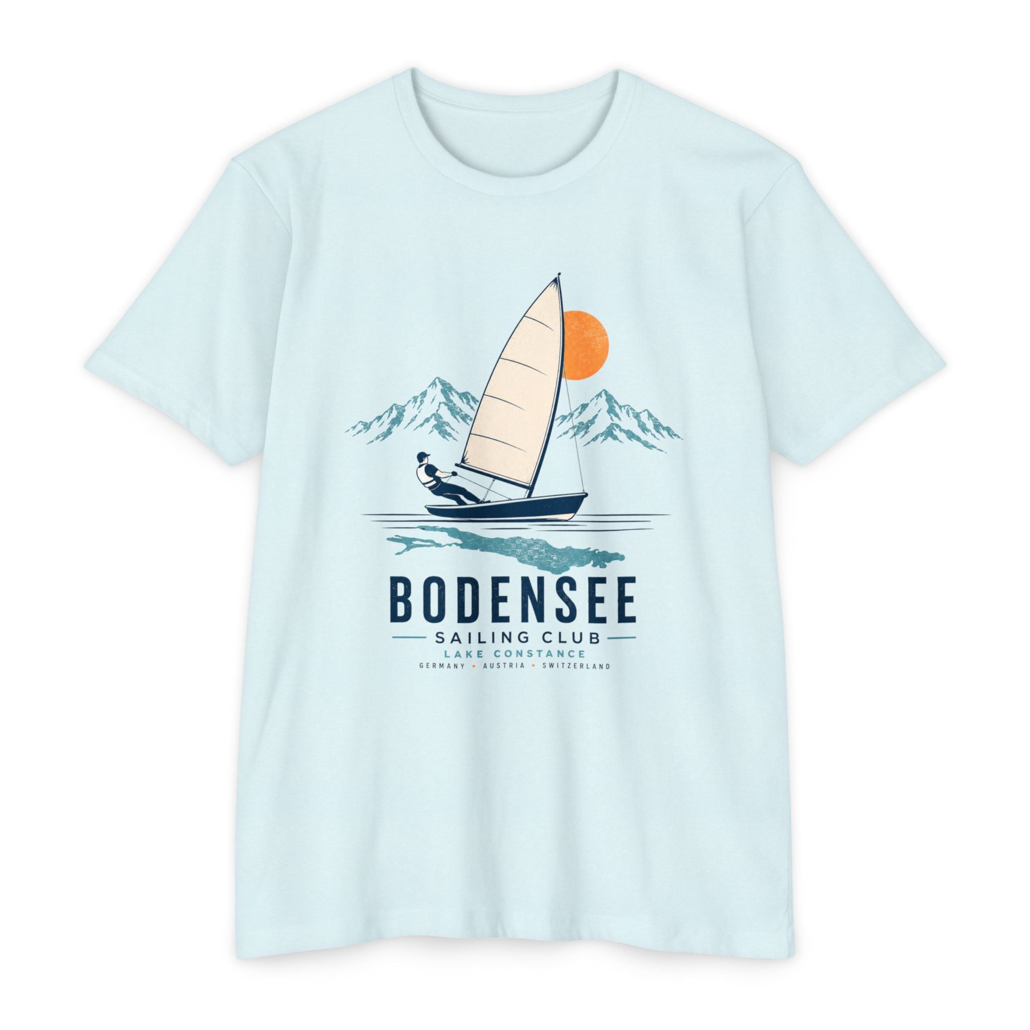 Segel T-Shirt Unisex – Segelclub Vintage Nautical am See