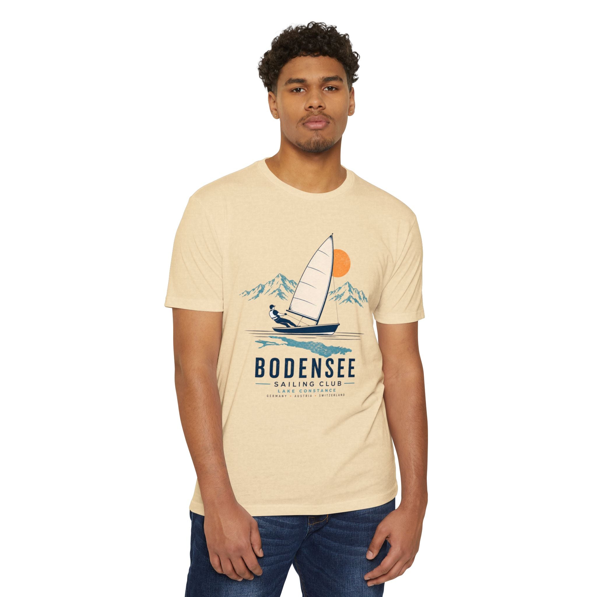 Segel T-Shirt Unisex – Segelclub Vintage Nautical am See