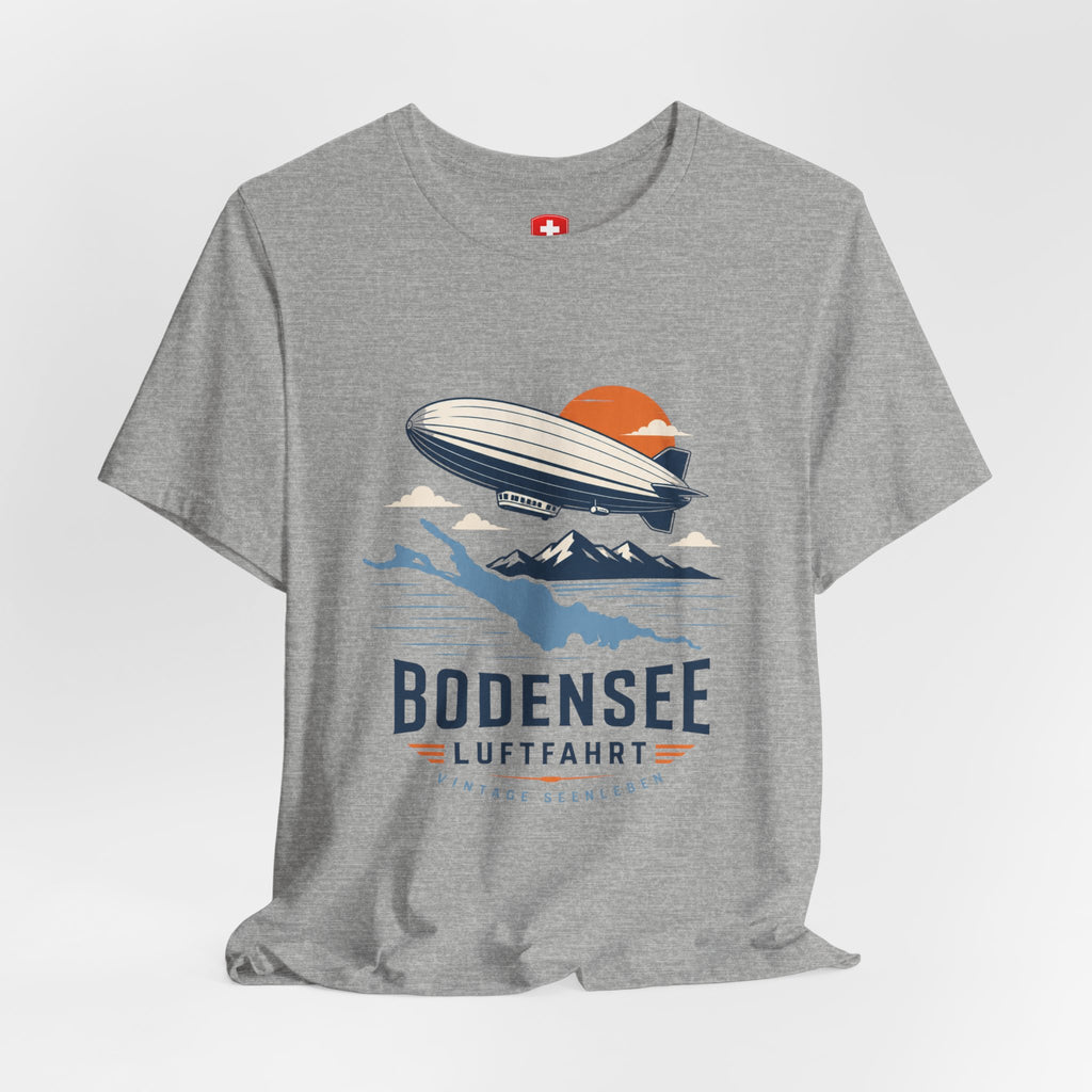 Zeppelin T-Shirt Unisex – Luftschiff Luftfahrt Bodensee