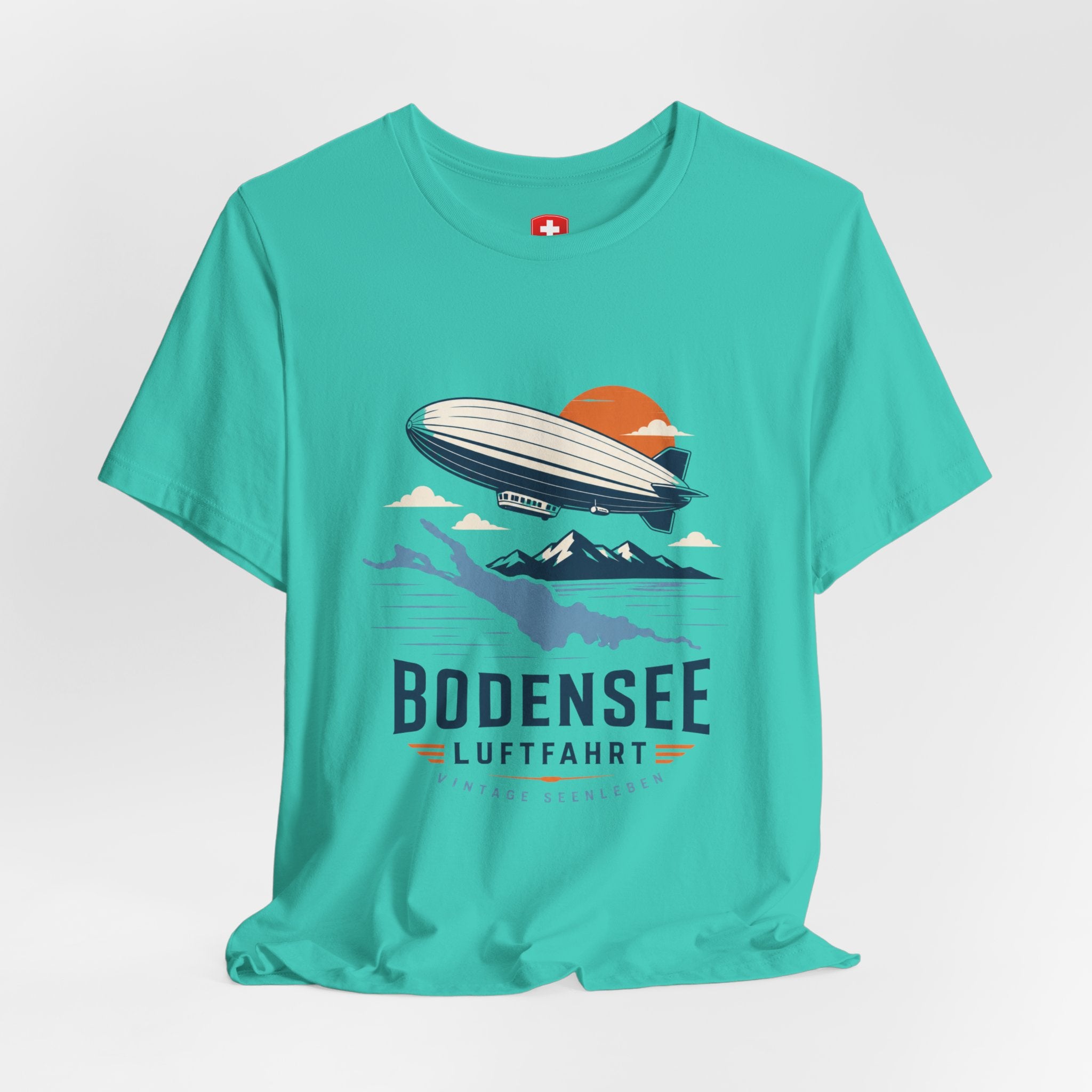 Zeppelin T-Shirt Unisex – Luftschiff Luftfahrt Bodensee