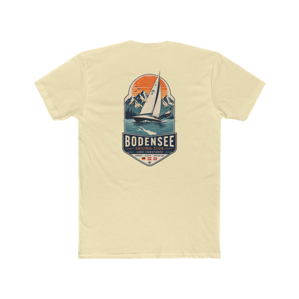 Segel T-Shirt Unisex – Segelboot Wappen Nautical Bodensee