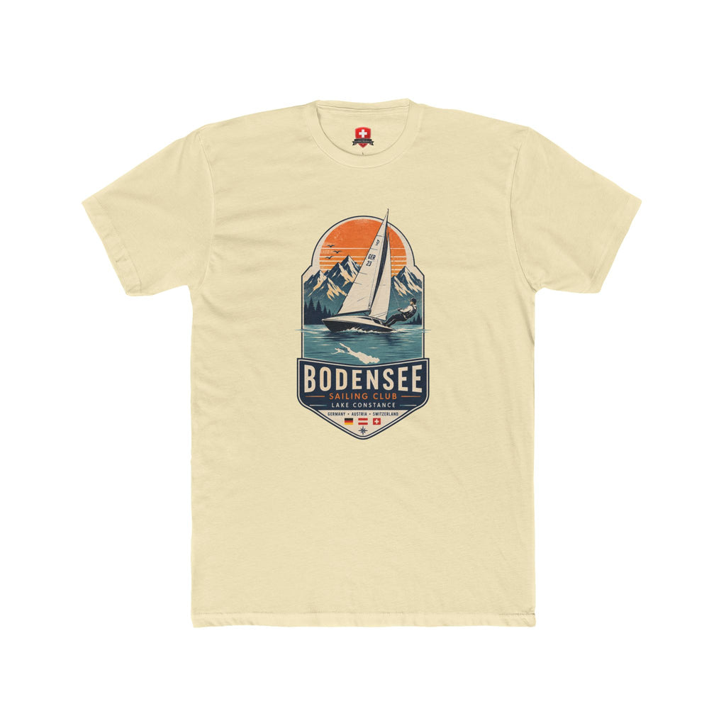 Segel T-Shirt Unisex – Segelboot Wappen Nautical Bodensee