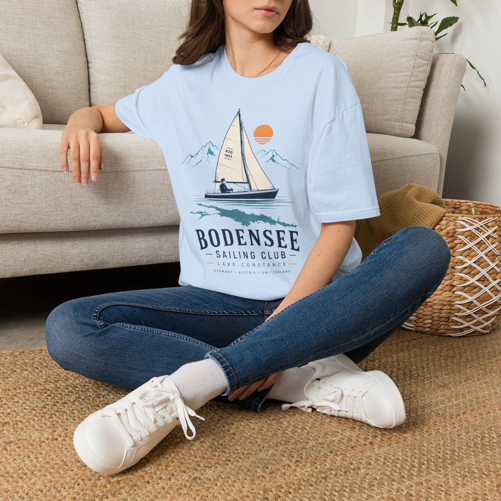Segel T-Shirt Unisex – Segelboot Segler Wassersport Bodensee