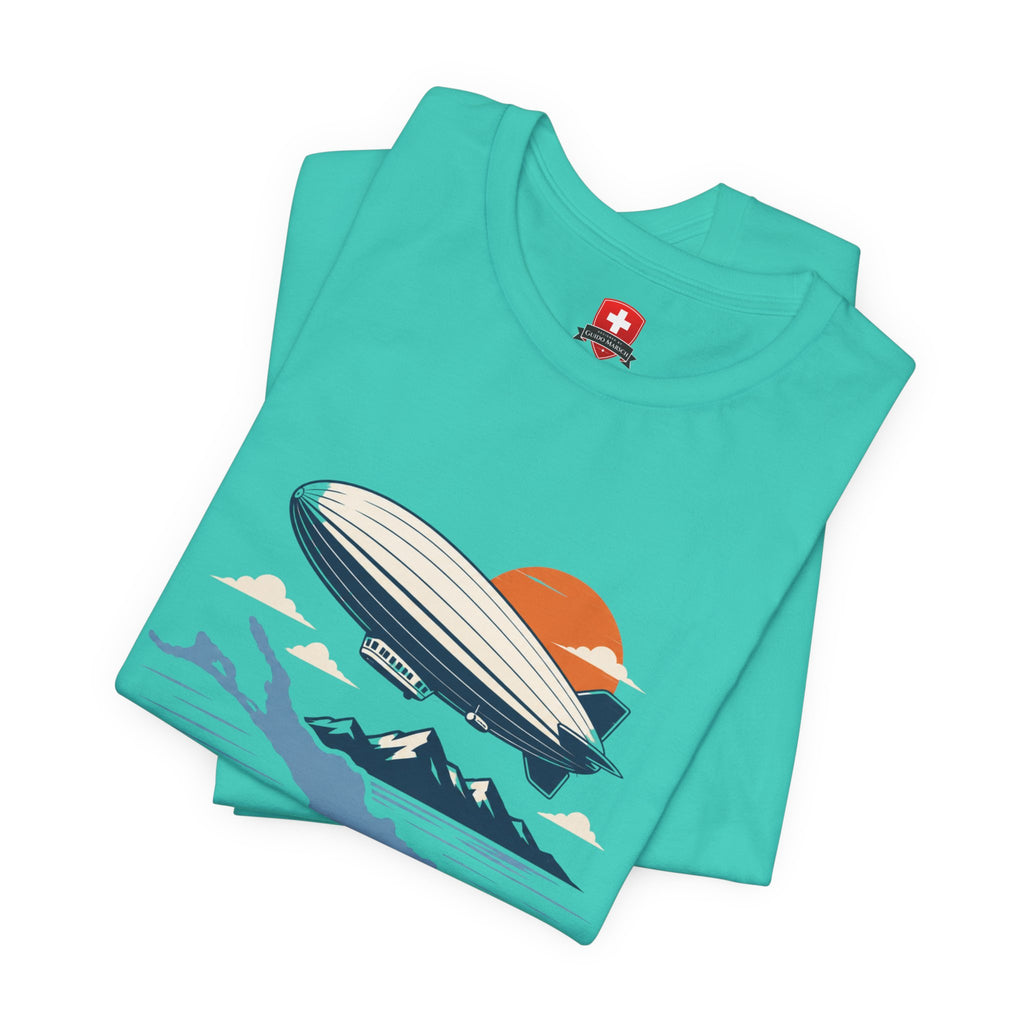 Zeppelin T-Shirt Unisex – Luftschiff Luftfahrt Bodensee