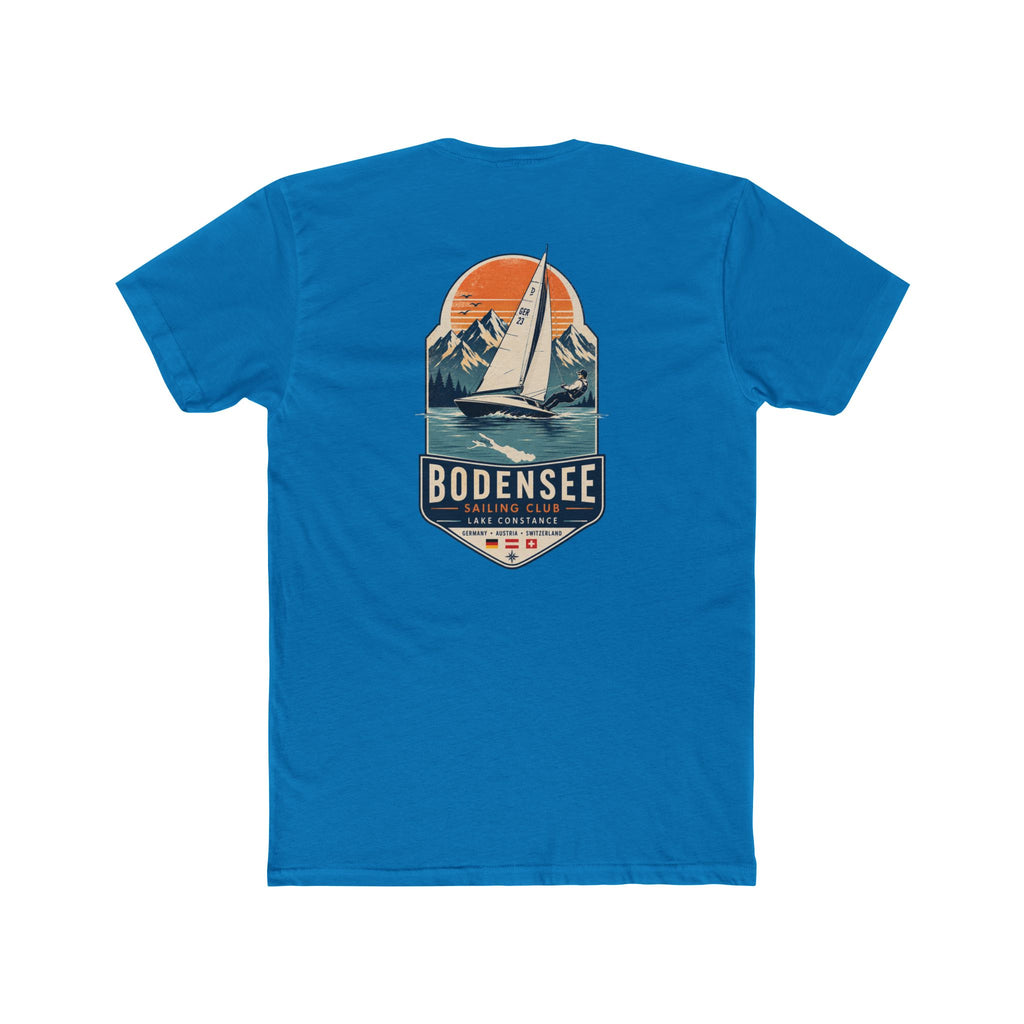 Segel T-Shirt Unisex – Segelboot Wappen Nautical Bodensee