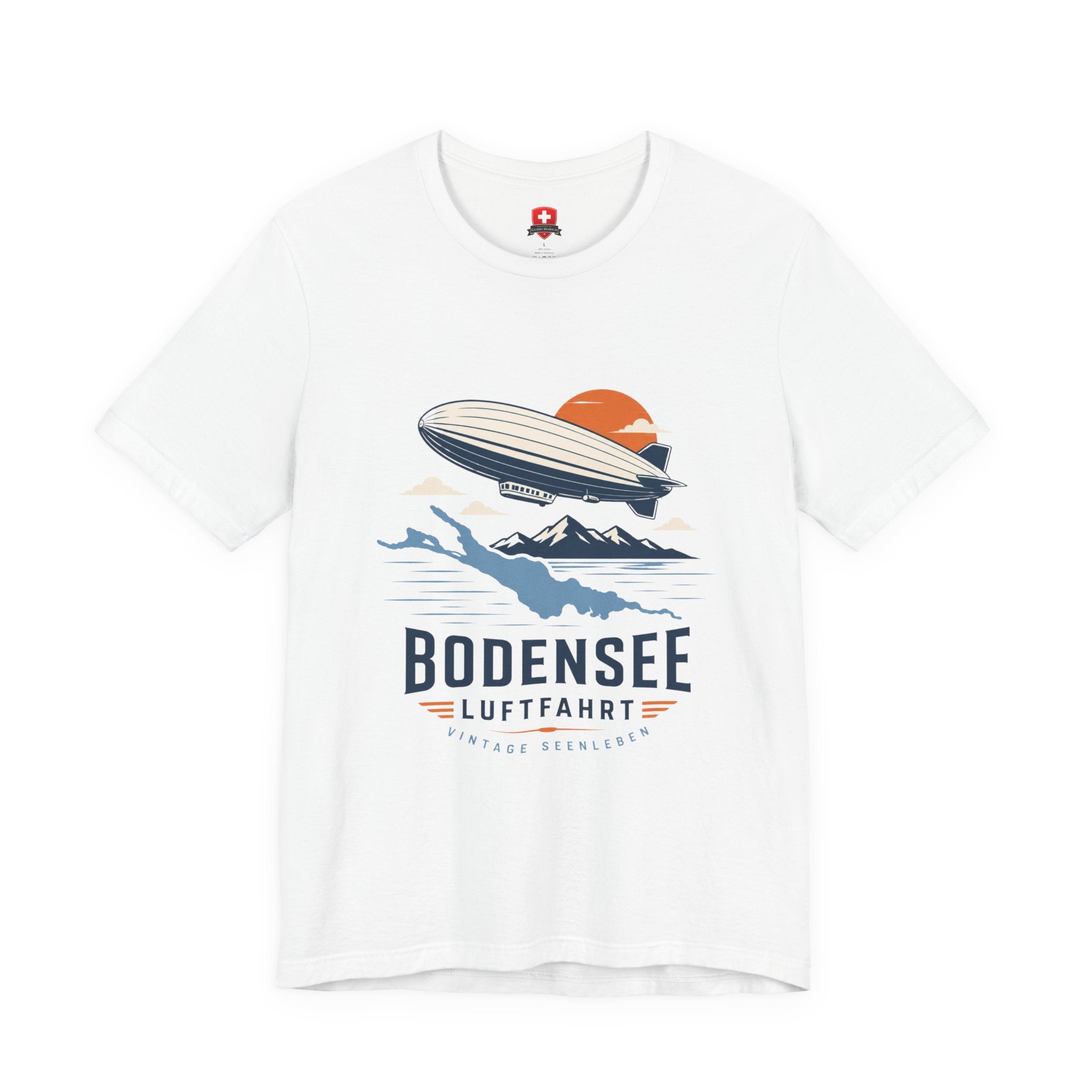 Zeppelin T-Shirt Unisex – Luftschiff Luftfahrt Bodensee