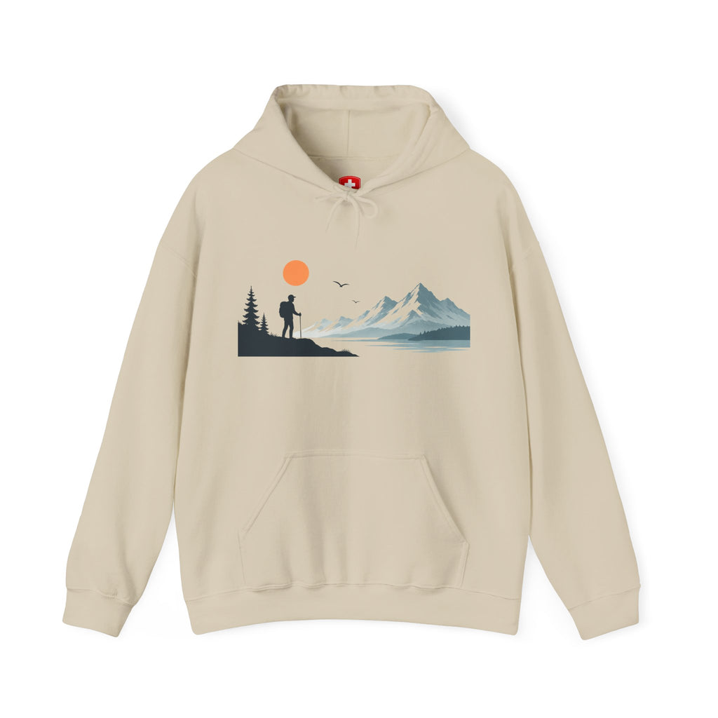 Wandern Hoodie Unisex – Bergsteigen Wanderlust Kapuzenpullover