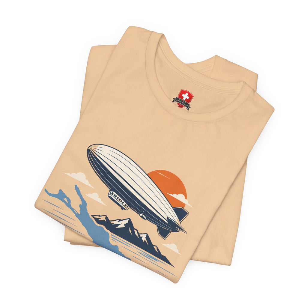 Zeppelin T-Shirt Unisex – Luftschiff Luftfahrt Bodensee