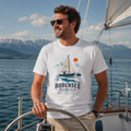 Segel T-Shirt Unisex – Sailing Club Segelboot Nautical Bodensee