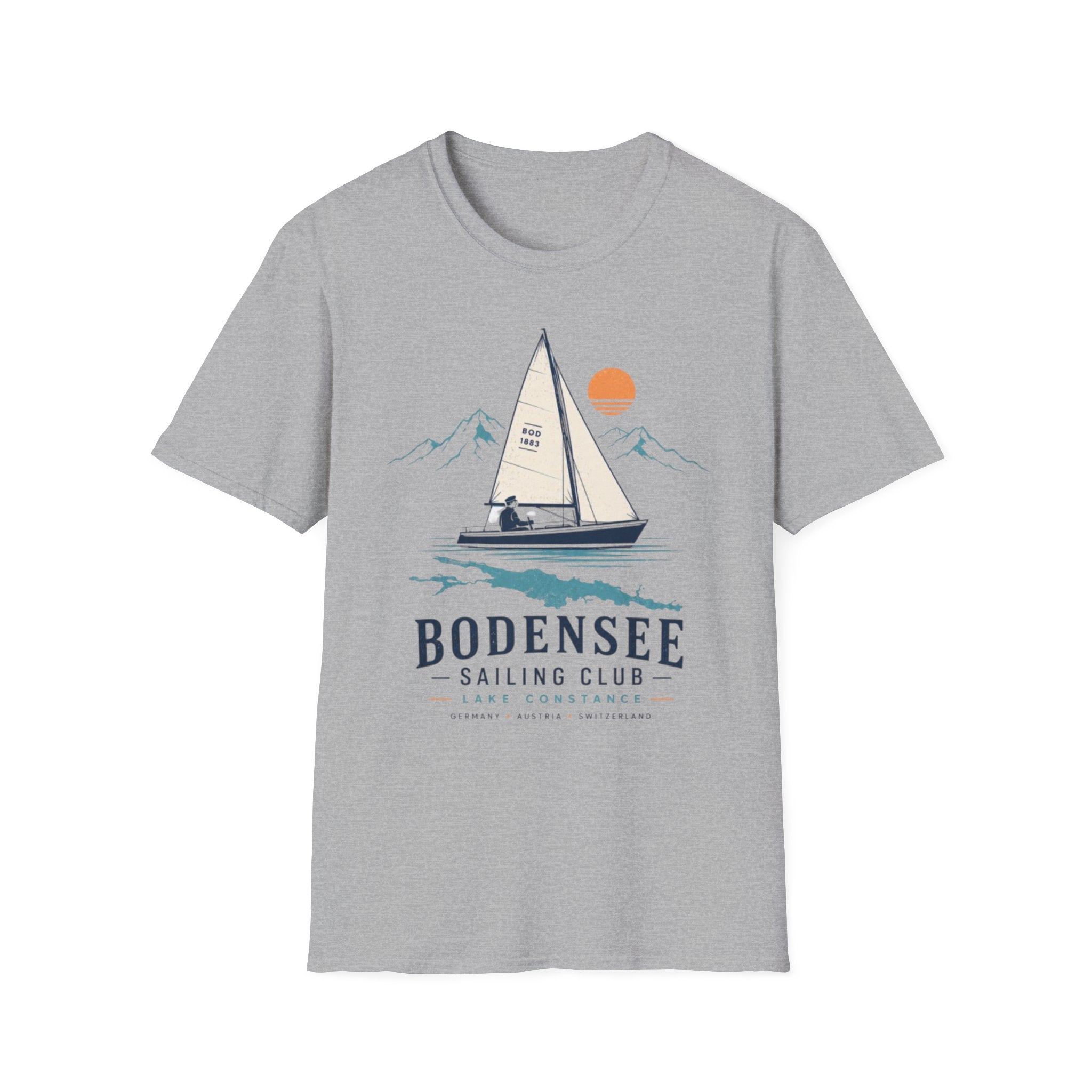 Segel T-Shirt Unisex – Segelboot Segler Wassersport Bodensee