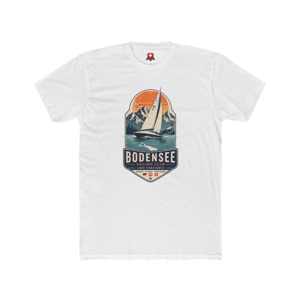 Segel T-Shirt Unisex – Segelboot Wappen Nautical Bodensee