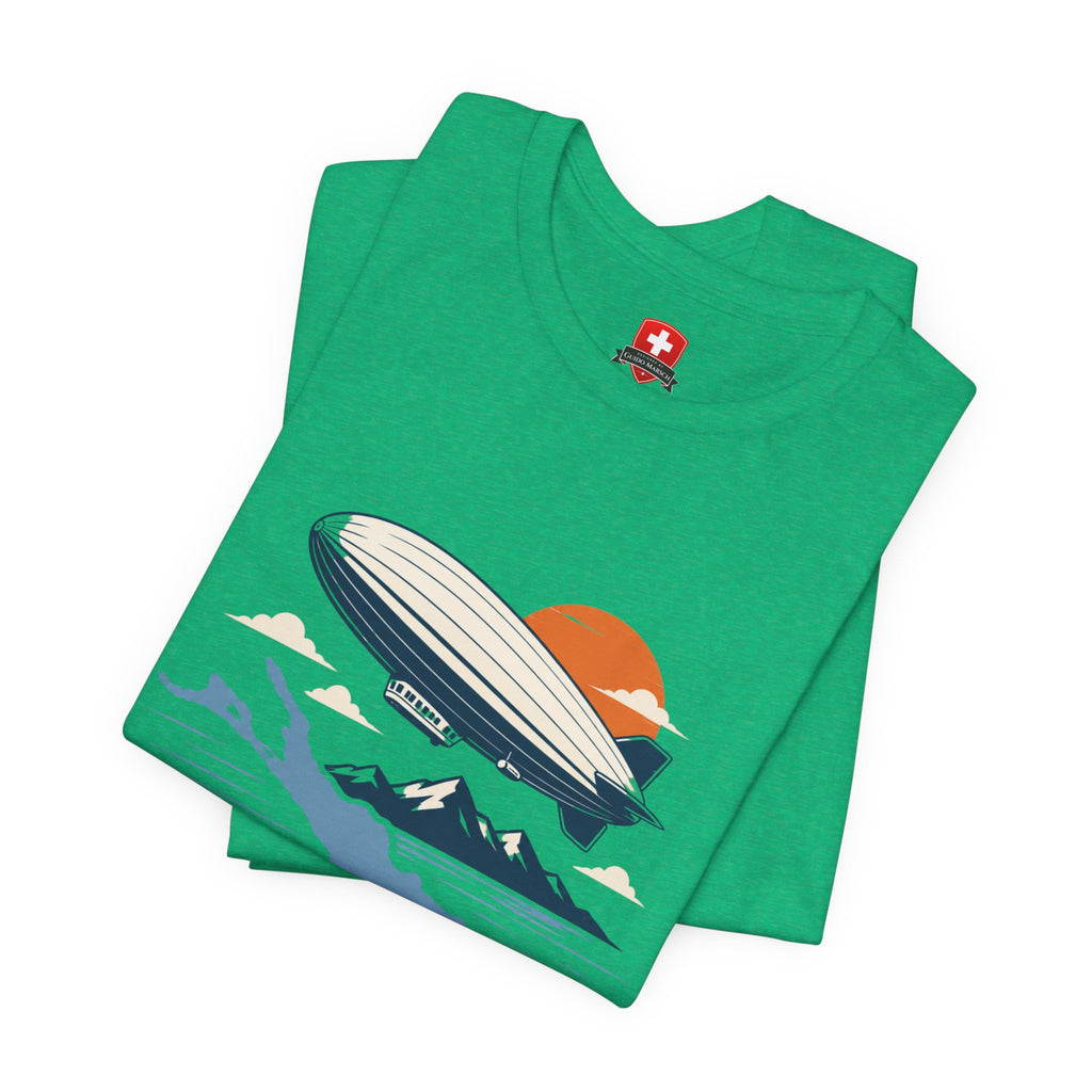 Zeppelin T-Shirt Unisex – Luftschiff Luftfahrt Bodensee