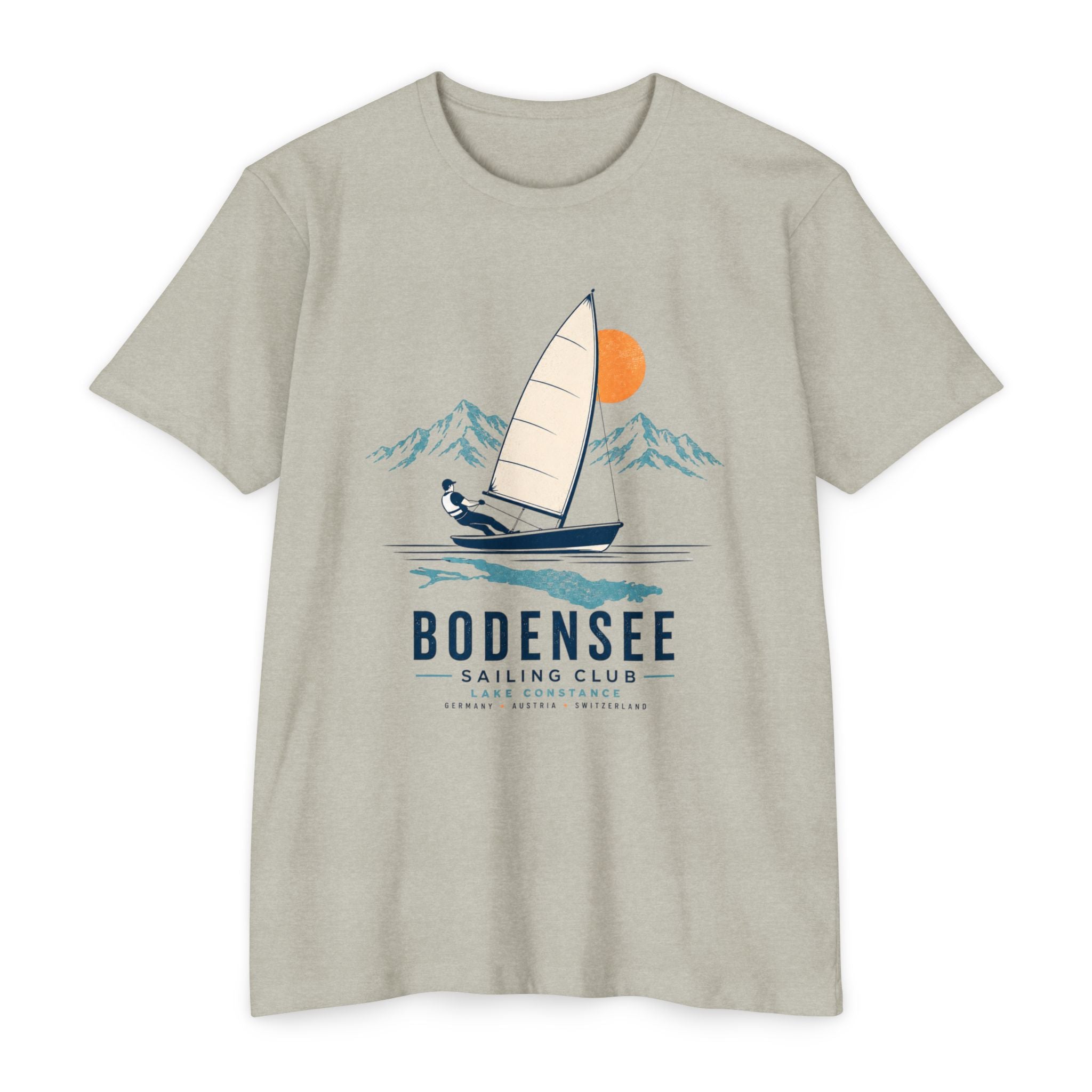 Segel T-Shirt Unisex – Segelclub Vintage Nautical am See