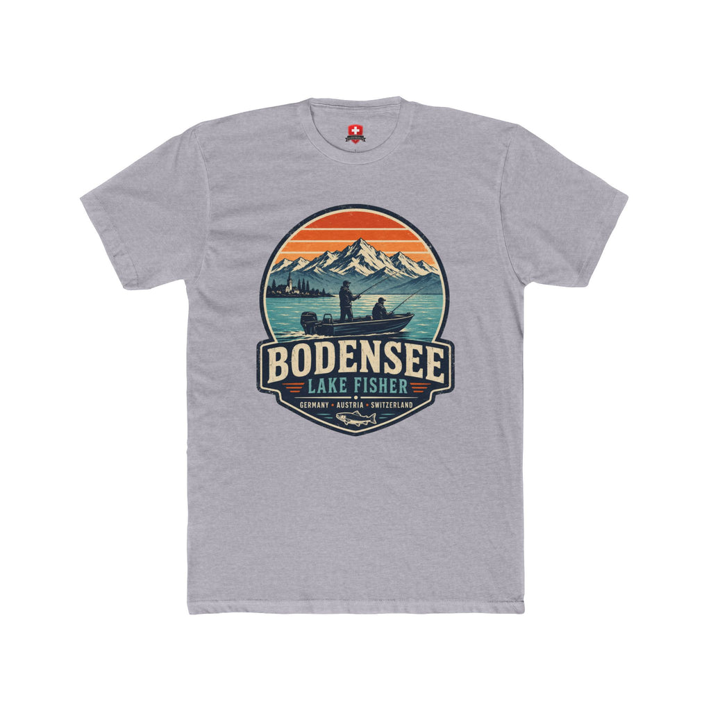 Angler T-Shirt Unisex – Vintage Angler Berge & See Bodensee