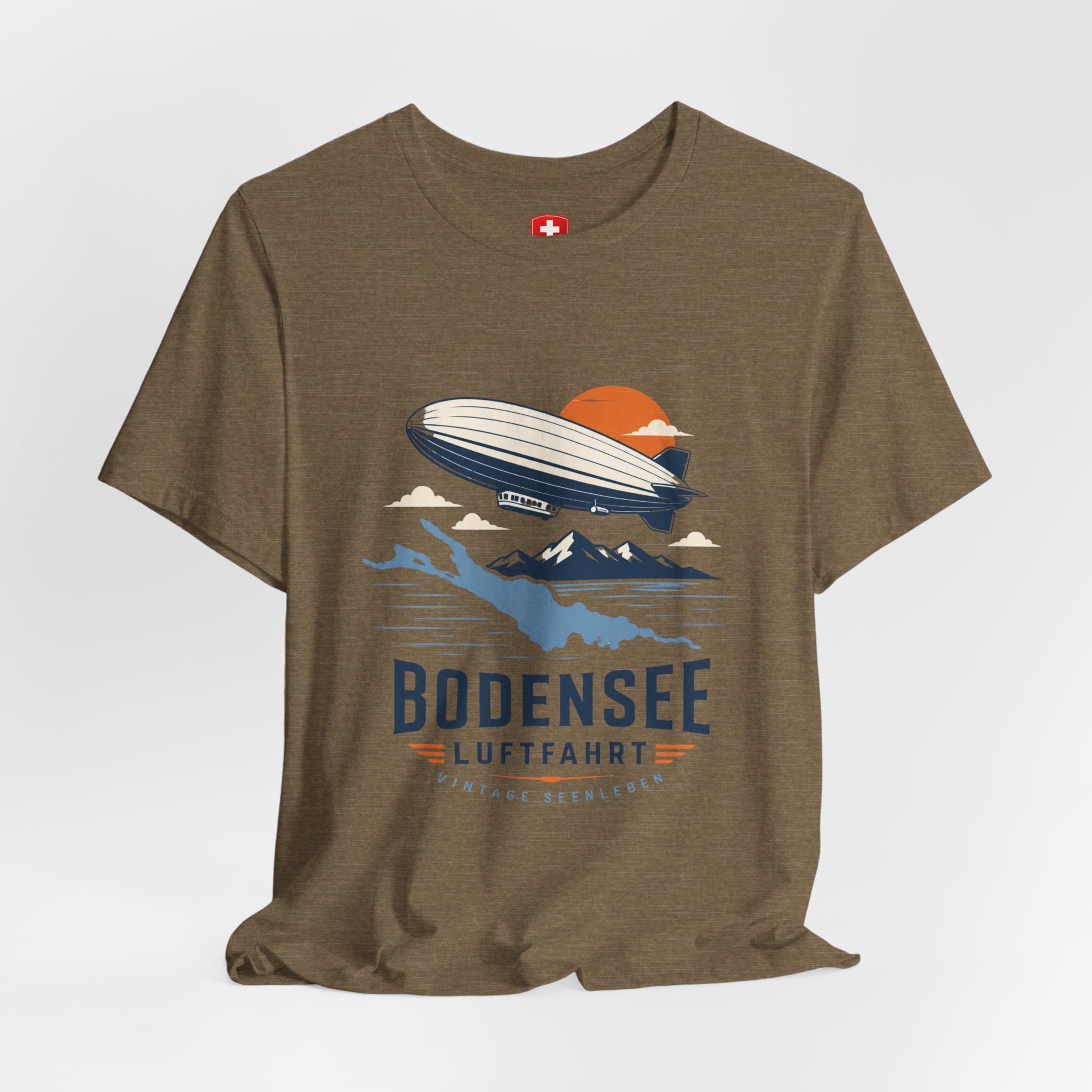Zeppelin T-Shirt Unisex – Luftschiff Luftfahrt Bodensee