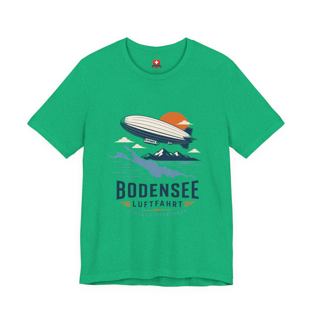 Zeppelin T-Shirt Unisex – Luftschiff Luftfahrt Bodensee