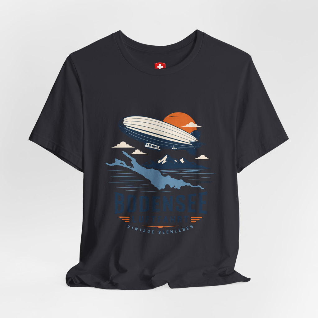 Zeppelin T-Shirt Unisex – Luftschiff Luftfahrt Bodensee