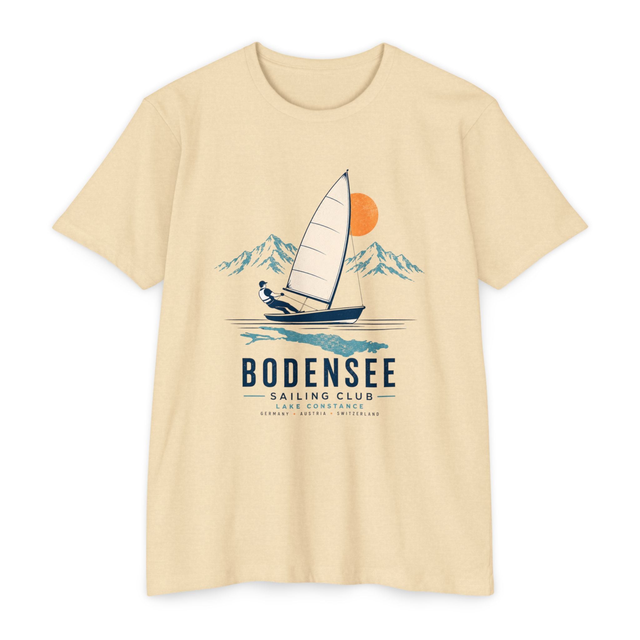 Segel T-Shirt Unisex – Segelclub Vintage Nautical am See