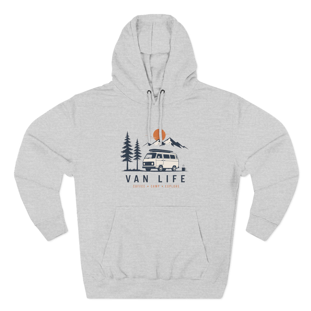 Van Life & Wandern Hoodie Unisex – Vintage Campervan Kapuzenpullover