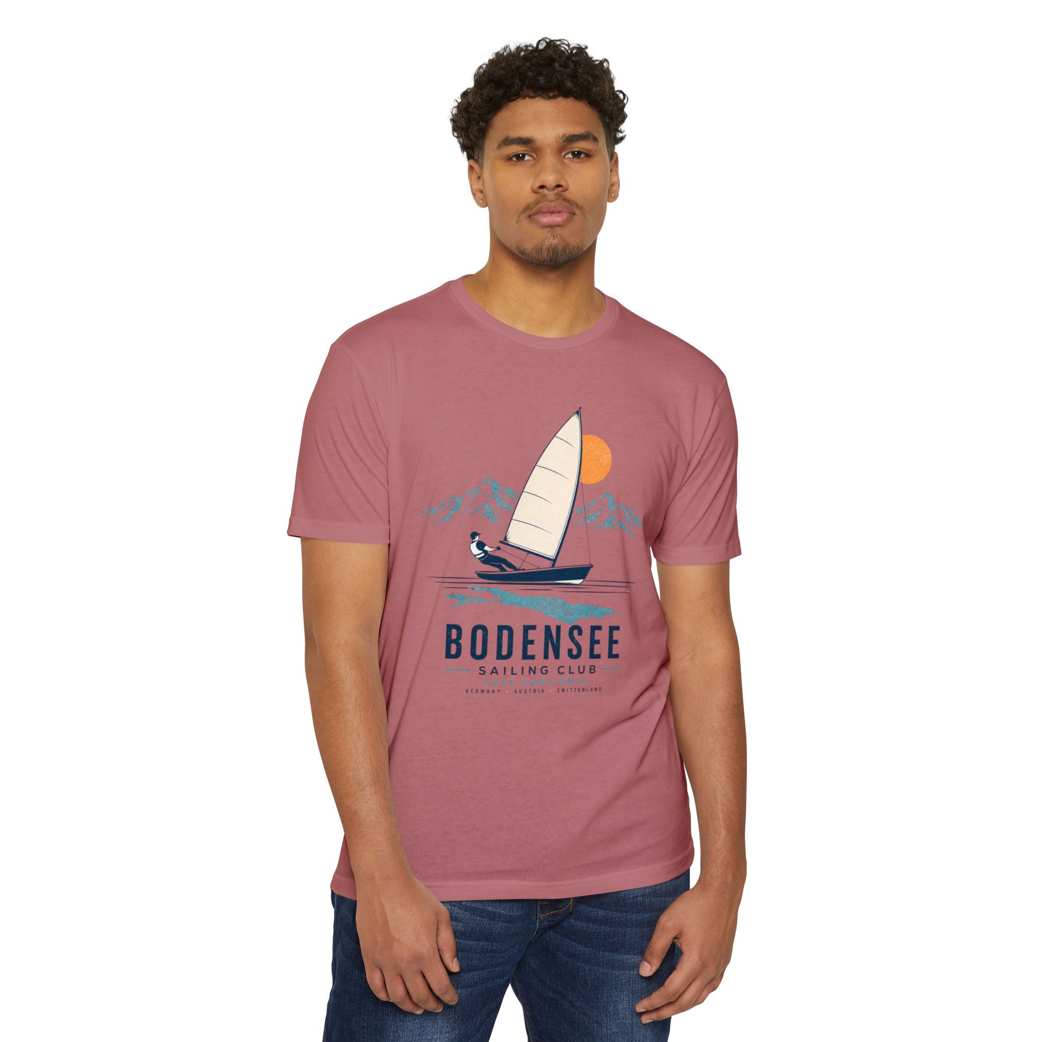 Segel T-Shirt Unisex – Segelclub Vintage Nautical am See