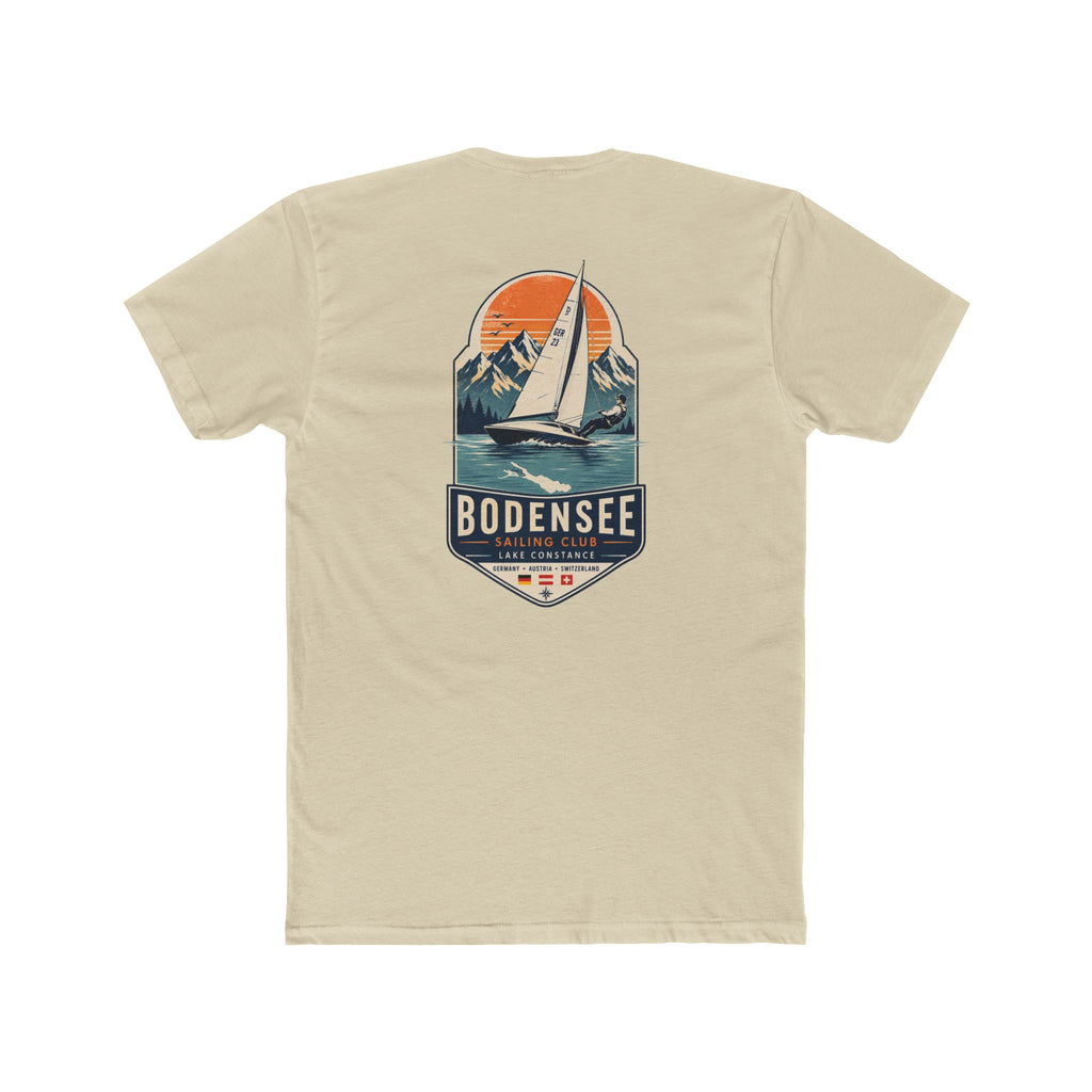 Segel T-Shirt Unisex – Segelboot Wappen Nautical Bodensee