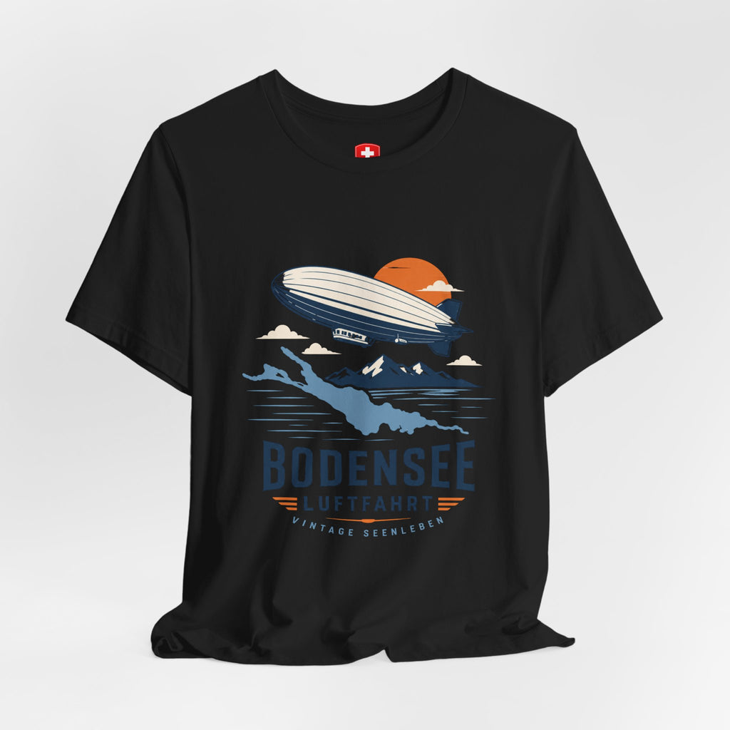 Zeppelin T-Shirt Unisex – Luftschiff Luftfahrt Bodensee