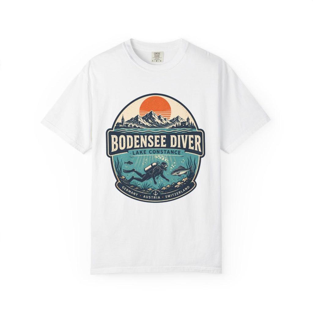 Taucher T-Shirt Unisex – Scuba Diving Tauchsport Bodensee