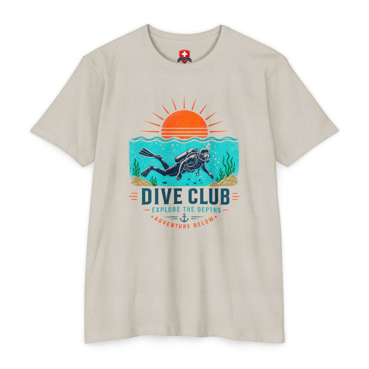 Taucher T-Shirt Unisex – Scuba Dive Club Tauchsport Bodensee