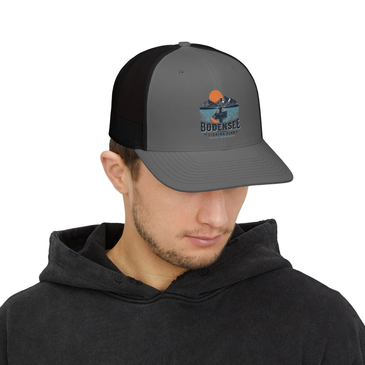 Angler Trucker Cap Unisex – Fishing Club Snapback Bodensee