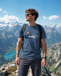 Wandern T-Shirt Unisex – Bergliebe Bergsteigen Wanderlust