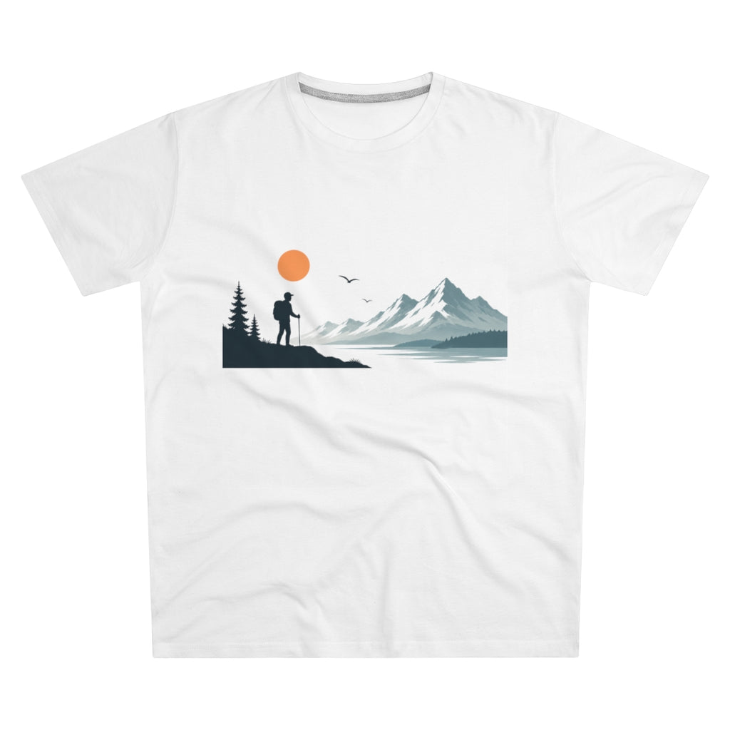 Wandern T-Shirt Unisex – Bergliebe Bergsteigen Wanderlust