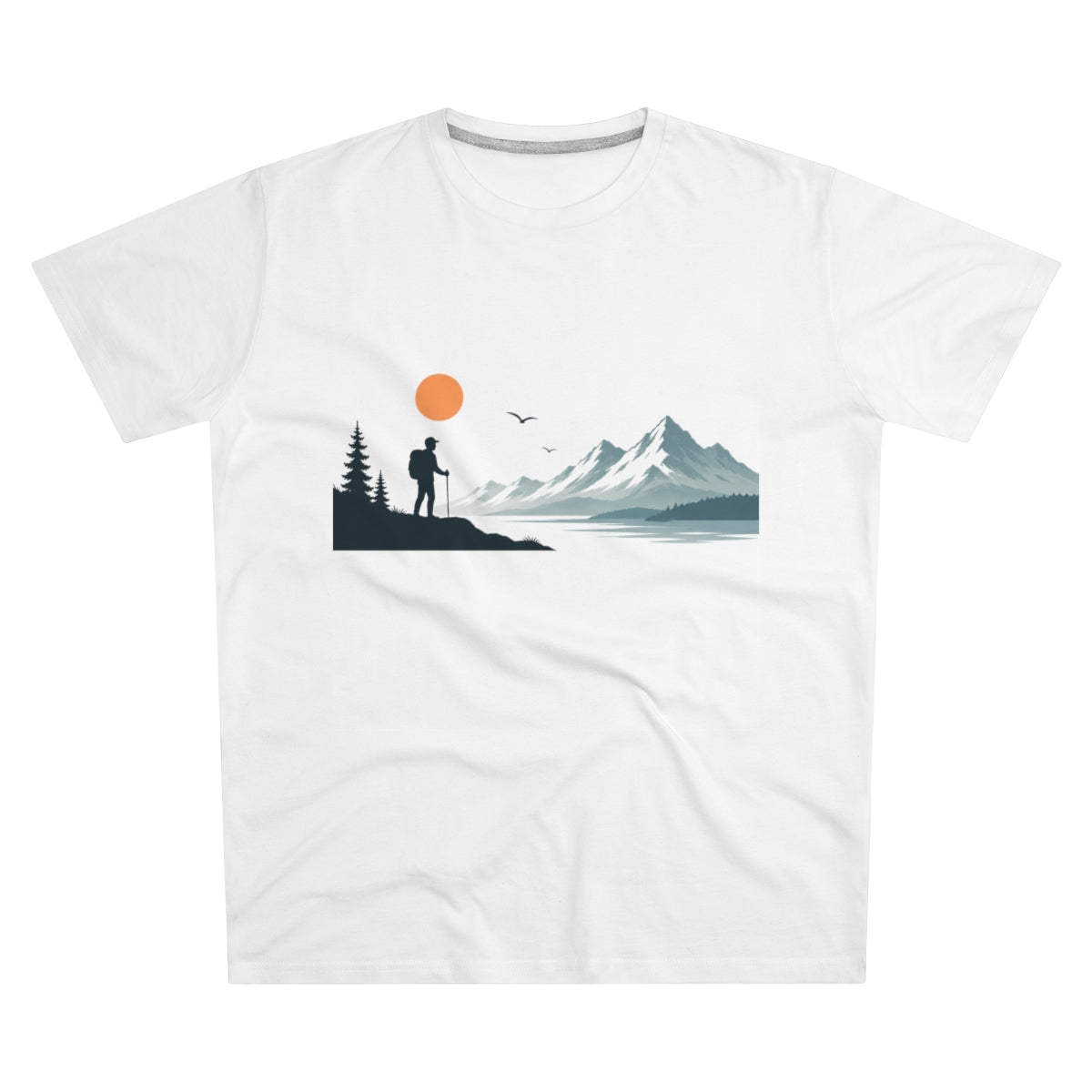 Wandern T-Shirt Unisex – Bergliebe Bergsteigen Wanderlust