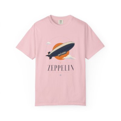 Zeppelin T-Shirt Unisex – Retro Luftschiff & Heißluftballon Vintage