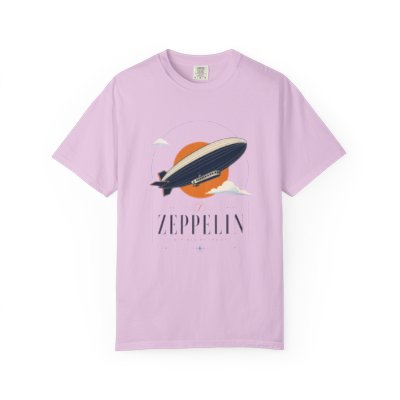 Zeppelin T-Shirt Unisex – Retro Luftschiff & Heißluftballon Vintage